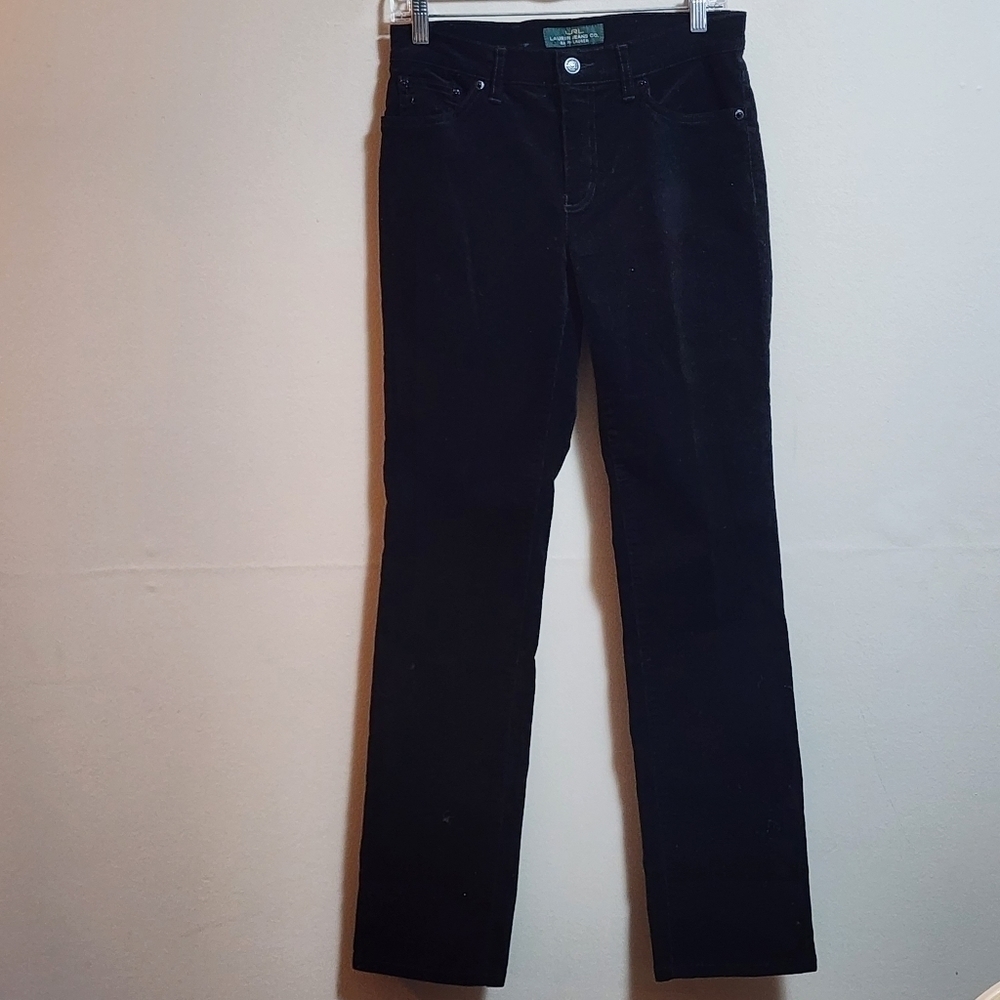 Lauren jeans co Ralph lauren cuderoy black pants size 6